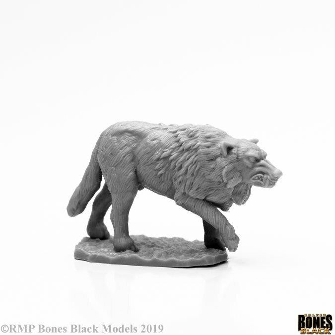 Bones Black Winter Wolf 44125